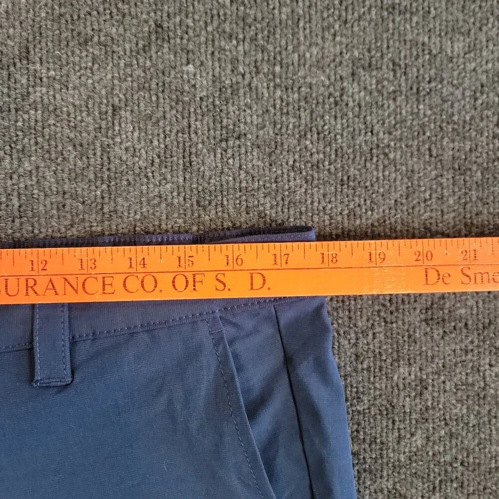 Banana Republic Blue Comfort Flat Front Elastic Waist Shorts, Size 36 - NWT